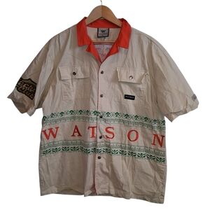 Watson Yacht Club Beige Button Up Shirt XLg